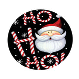 Max Decorative Round Tablecloth Cover for 47inch Christmas Dining Table Santa
