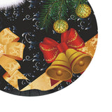 Max Round Christmas Table Cover Cloth for Kitchen 120cm Tables Decor Accessory