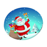 Max 3D Print Pattern Christmas Waterproof Table Cloth 1.2m A