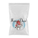 Max Maxb Waterproof Table Cover Christmas Home Decoration 47" Tablecloth Santa & Elk