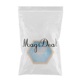 Max Maxb Hexagonal Wall Shelf Kids Room Decorative Display Rack Blue Heart(S)