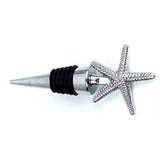Max 2 Pcs Christmas Wine Bottle Metal Stopper Parties Bar Supplies Starfish Shaped