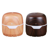 Max 300ml Wood Grain USB Charging Air Mist Humidifier for Home Office Car A