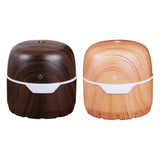 Max 300ml Wood Grain USB Charging Air Mist Humidifier for Home Office Car A