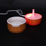 Max 300ml Wood Grain USB Charging Air Mist Humidifier for Home Office Car A
