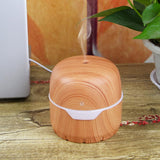 Max 300ml Wood Grain USB Charging Air Mist Humidifier for Home Office Car A