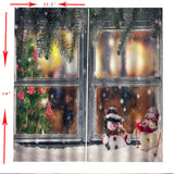 Max Christmas Living Room Bedroom Window Drapes 2 Panel Set 104x84inch A