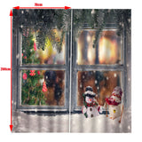Max Christmas Living Room Bedroom Window Drapes 2 Panel Set 104x84inch A