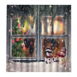 Max Christmas Living Room Bedroom Window Drapes 2 Panel Set 104x84inch A
