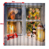 Max Christmas Living Room Bedroom Window Drapes 2 Panel Set 104x84inch C