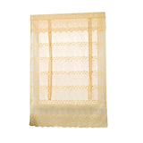 Max Tie-Up Shade Lace Voile Curtain Cafe Net Curtains for Kitchen Yellow_S