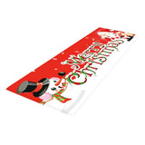 Max Christmas Floor Mat Living Room Area Carpet Rug 47x16inch Merry Christmas