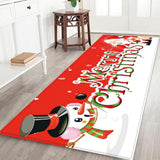 Max Christmas Floor Mat Living Room Area Carpet Rug 47x16inch Merry Christmas