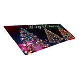 Max Christmas Floor Mat Living Room Area Carpet Rug 47x16inch Holiday Trees