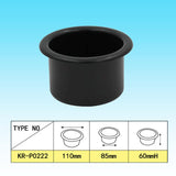 Max 4pcs Plastic Sofa Armrest Cup Holder Fit for Bottles Cups in 85mm Diameter