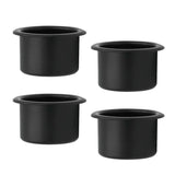 Max 4pcs Plastic Sofa Armrest Cup Holder Fit for Bottles Cups in 85mm Diameter