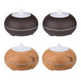 Maxbell 500ml Humidifier LED Changing Air Purifier Aroma Diffuser  Light brown