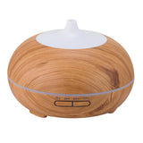 Maxbell 500ml Humidifier LED Changing Air Purifier Aroma Diffuser  Light brown