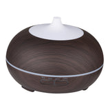 Maxbell 500ml Humidifier LED Changing Air Purifier Aroma Diffuser  Dark brown