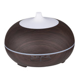 Maxbell 500ml Humidifier LED Changing Air Purifier Aroma Diffuser  Dark brown