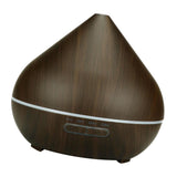 Maxbell 500ml 24V Humidifier LED Changing Air Purifier Aroma Diffuser  Dark brown