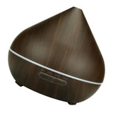 Maxbell 500ml 24V Humidifier LED Changing Air Purifier Aroma Diffuser  Dark brown
