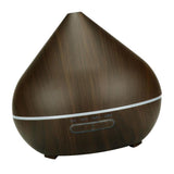 Maxbell 500ml 24V Humidifier LED Changing Air Purifier Aroma Diffuser  Dark brown
