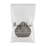 Maxbell 500ml 24V Humidifier LED Changing Air Purifier Aroma Diffuser  Dark brown