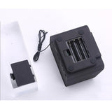 Maxbell Multifunctional Digital Alarm Clock  USB Hotel Radio Clock-UK  Black