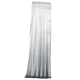 Max Window Valance Drape Gradient Color Sheer Voile Curtain Panel 100x160cm