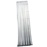 Max Window Valance Drape Gradient Color Sheer Voile Curtain Panel 140x225cm