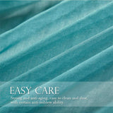 Max Maxb Window Valance Drape Blue Gradient Color Sheer Voile Curtain Panel 140x175cm