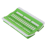 Max 30 Holes Floss Organizer Embroidery Tool Sewing Needle Pins Holder Green