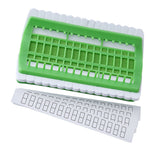 Max 30 Holes Floss Organizer Embroidery Tool Sewing Needle Pins Holder Green