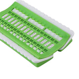 Max 30 Holes Floss Organizer Embroidery Tool Sewing Needle Pins Holder Green