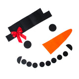 Max DIY Christmas Snowman Decor Ornaments For Home Bedroom Office Decoration