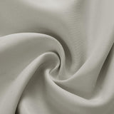 Max Short Curtain Panel Solid Color Valance for Kitchen Windows Light Grey