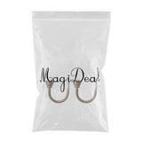 Max Maxb 2 Set Sturdy Metal Half-ball Curtain Hook Drapery Tieback U Wall Hook Bronze