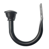 Max Maxb 2x Iron Durable Curtain Hook Drapery Tieback U-shaped Wall Hooks Black