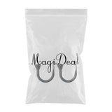 Max Maxb 2x Iron Durable Curtain Hook Drapery Tieback U-shaped Wall Hooks Black