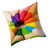 Max Colorful Bed Decor Soft Square Throw Pillow Case Cushion Covers  E