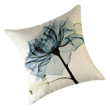 Max Flowers Cotton Linen Soft Square Throw Pillow Case Cushion Covers  F