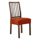 Max Stretch Washable Removable Chair Seat Covers Slipcover Protector Orange