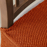 Max Stretch Washable Removable Chair Seat Covers Slipcover Protector Orange