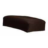 Max Stretch Washable Removable Chair Seat Covers Slipcover Protector Dark Brown