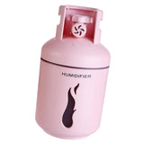 Max Gas Tank Shape USB House Humidifier & Colorful Night Light Pink
