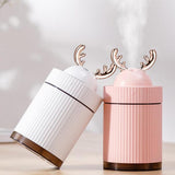 Max USB Air Mist Humidifier Essential Oil Diffuser Aroma Diffuser 260ml White
