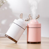 Max USB Air Mist Humidifier Essential Oil Diffuser Aroma Diffuser 260ml White