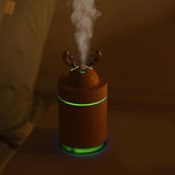 Max USB Air Mist Humidifier Essential Oil Diffuser Aroma Diffuser 260ml Pink