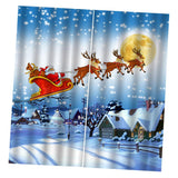 Max Christmas Living Room Bedroom Window Drapes 2 Panel Set 79x55 C